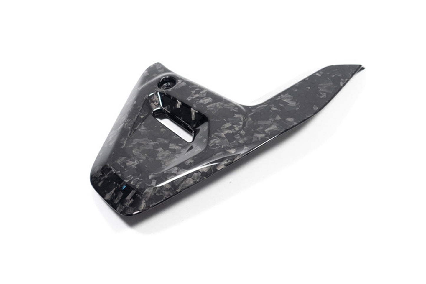 Ilmberger frame triangle cover R 1300 GS + Adventure - right - Black Diamond Carbon - glossy