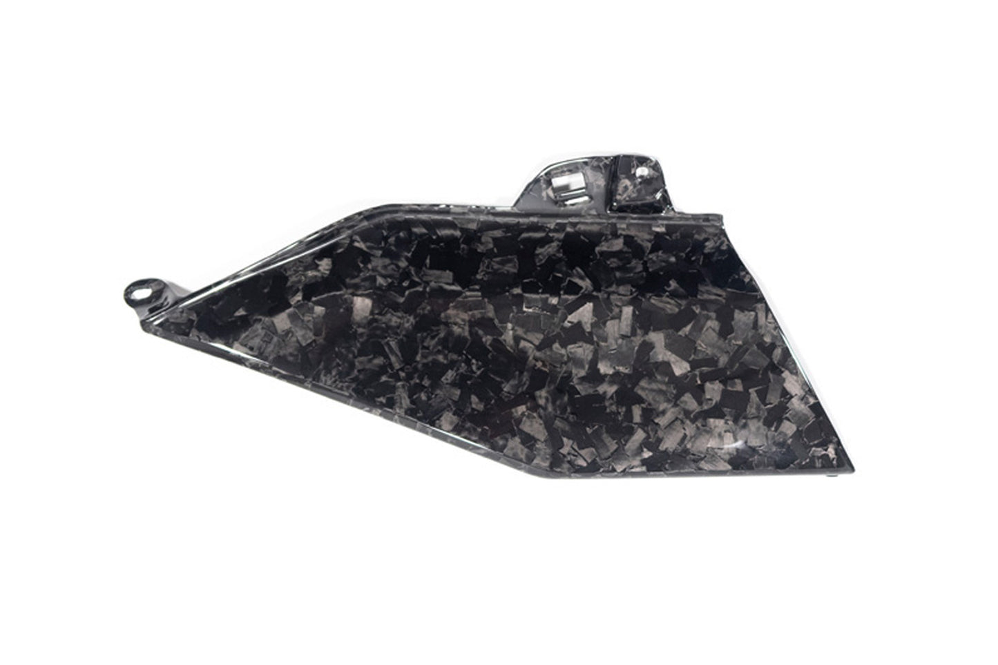 Ilmberger Tank cover bottom (upper part) R 1300 GS - left - Black Diamond Carbon - glossy