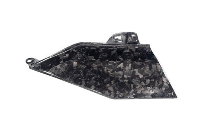 Ilmberger Tank cover bottom (upper part) R 1300 GS - left - Black Diamond Carbon - glossy