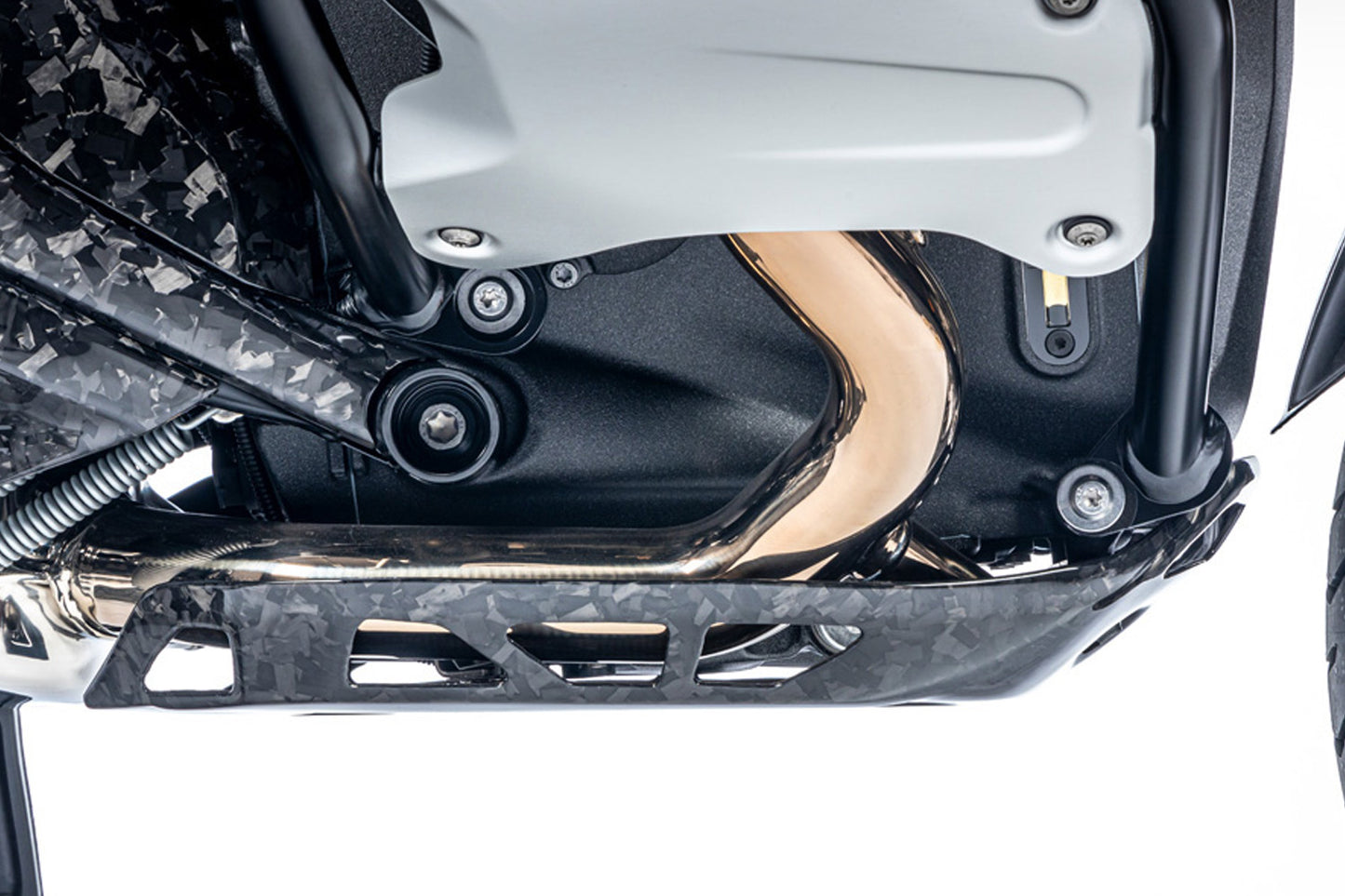 Ilmberger lower motor protection R 1300 GS (Adventure) - Black Diamond Carbon - glossy
