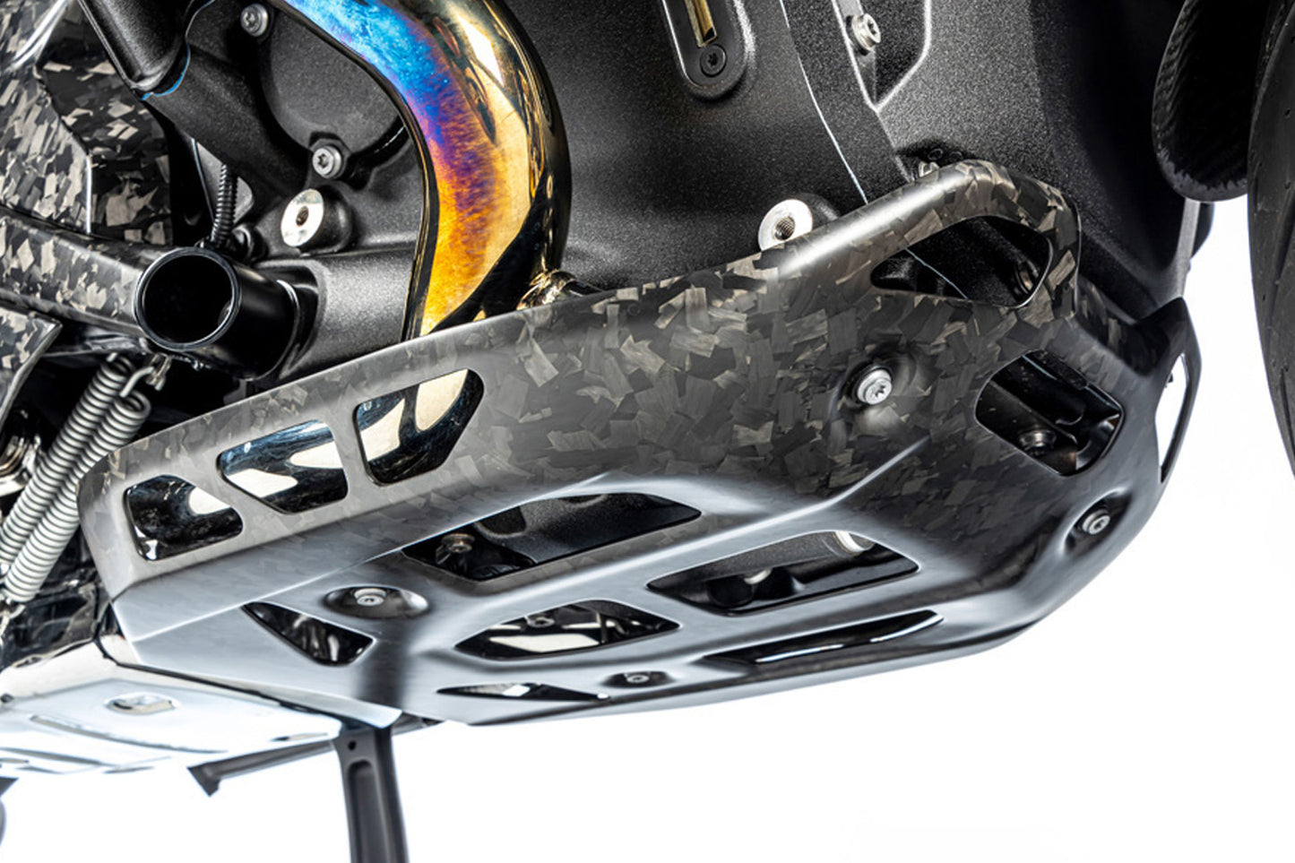 Ilmberger lower motor protection R 1300 GS (Adventure) - Black Diamond Carbon - matt