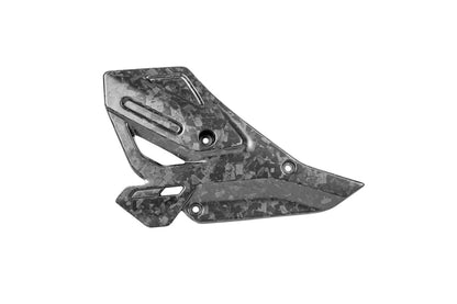Ilmberger Heel guard R 1300 GS Adventure - right - Black Diamond Carbon - glossy