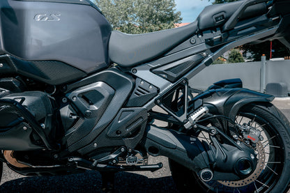 Ilmberger Heel guard R 1300 GS Adventure - left - carbon - matt