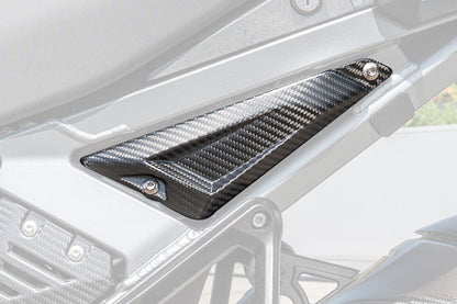 Ilmberger Rear Triangle Cover for Rear Frame R 1300 GS Adventure - left - carbon - matt