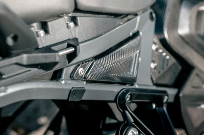 Ilmberger Rear Triangle Cover for Rear Frame R 1300 GS Adventure - right - carbon - matt