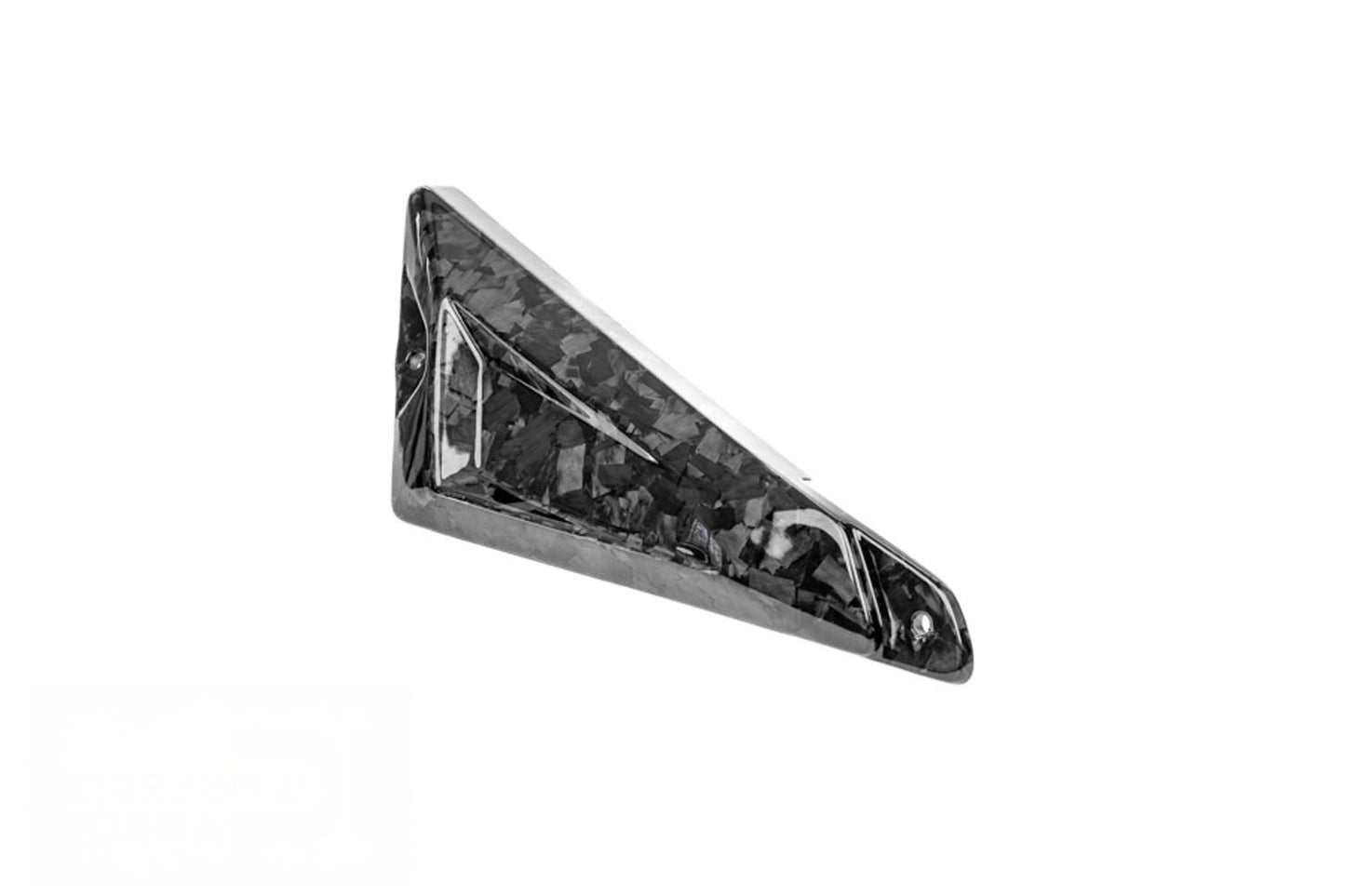 Ilmberger Rear Triangle Cover for Rear Frame R 1300 GS Adventure - left - Black Diamond Carbon - glossy