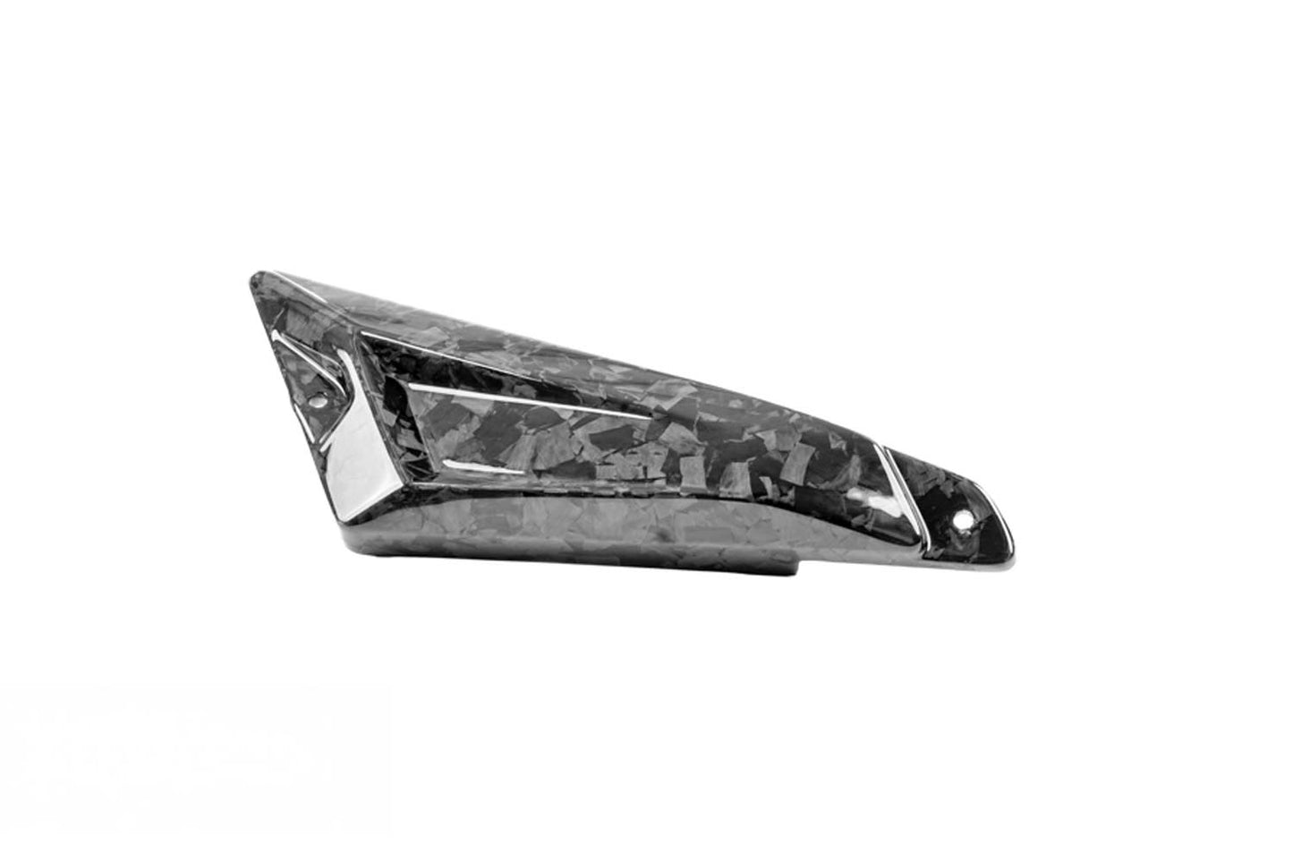 Ilmberger Rear Triangle Cover for Rear Frame R 1300 GS Adventure - left - Black Diamond Carbon - glossy