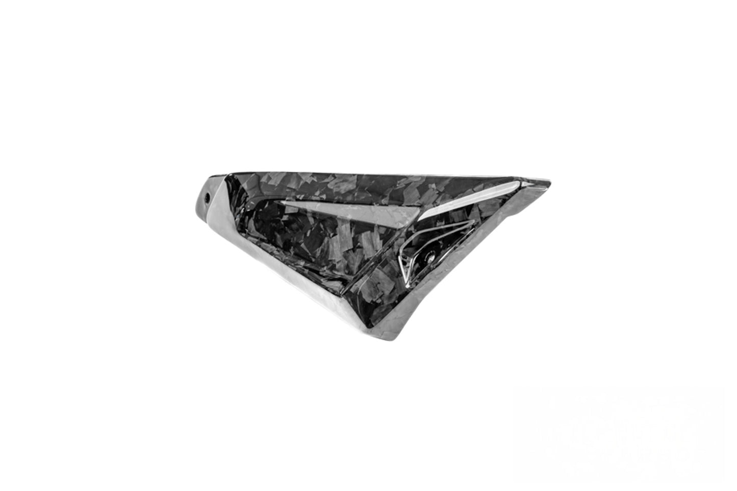 Ilmberger Rear Frame Triangle Cover R 1300 GS Adventure - right - Black Diamond Carbon - glossy