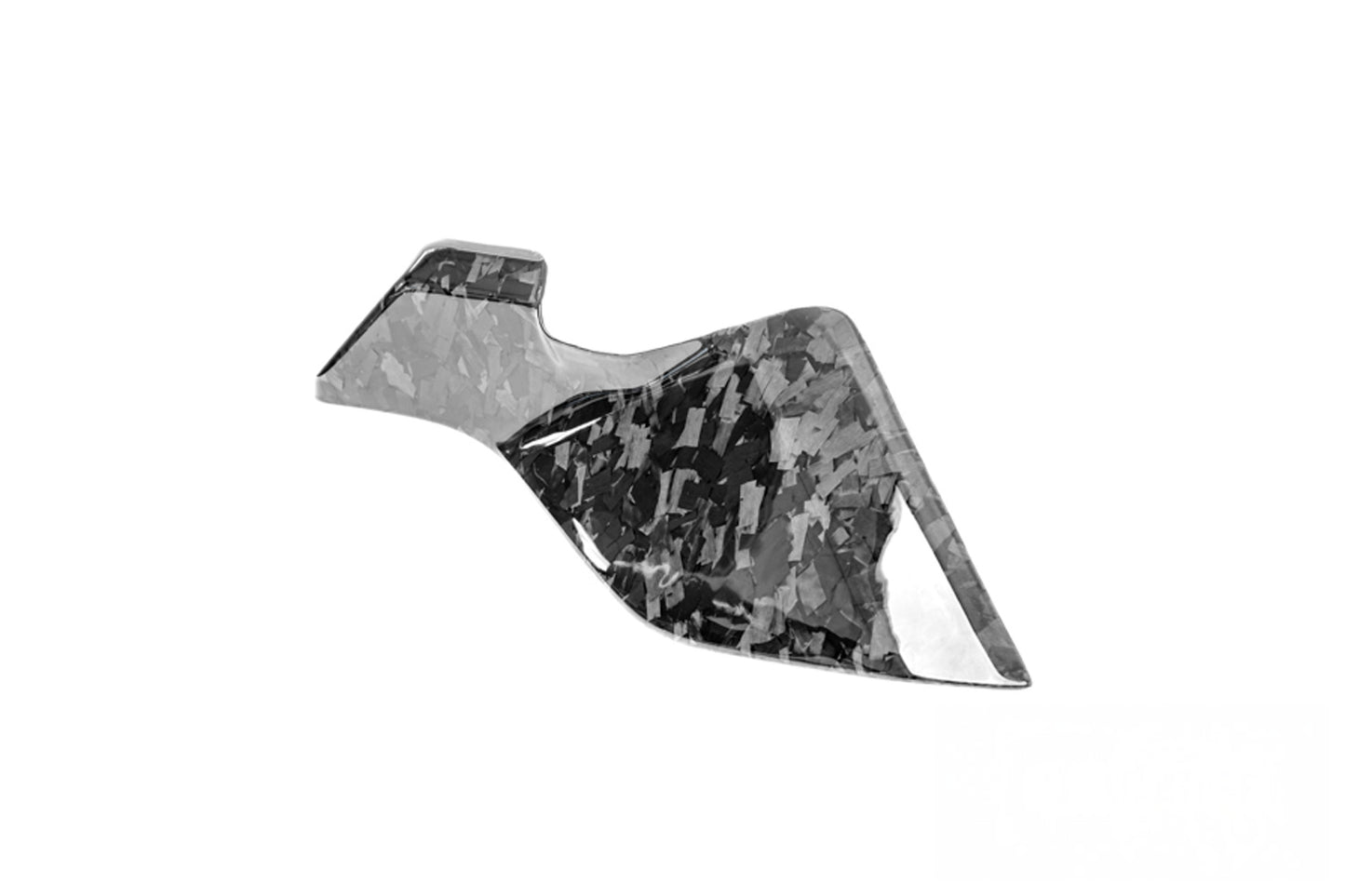 Ilmberger lower tank cover for BMW R 1300 GS Adventure - bottom left - Black Diamond Carbon - glossy