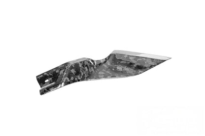 Ilmberger lower tank cover for BMW R 1300 GS Adventure - bottom left - Black Diamond Carbon - glossy