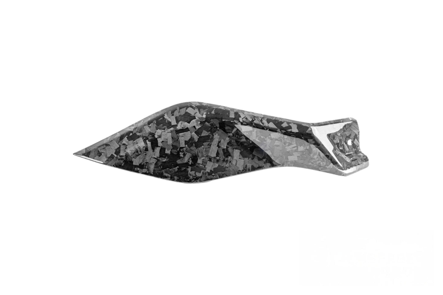 Ilmberger lower tank cover for BMW R 1300 GS Adventure - bottom right - Black Diamond Carbon - glossy