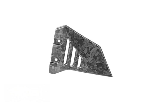 Ilmberger Front Triangle Cover for Rear Subframe – R 1300 GS Adventure - left - Black Diamond Carbon - matt