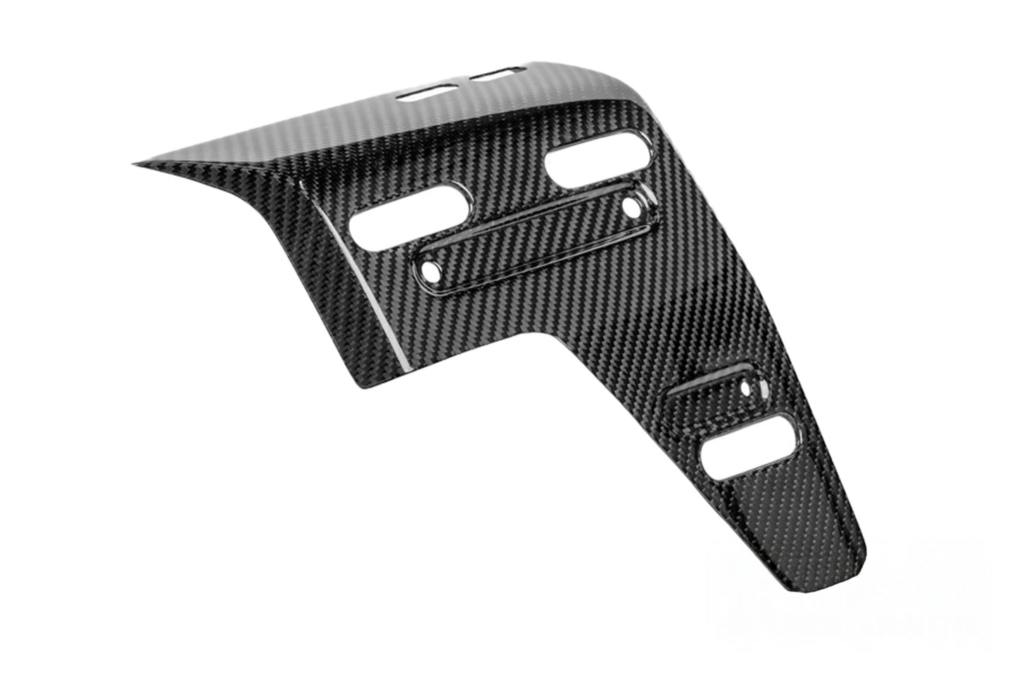 Ilmberger radiator cover with holes for bag mounts R 1300 GS Adv. - right - carbon - glossy