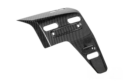 Ilmberger radiator cover with holes for bag mounts R 1300 GS Adv. - right - carbon - glossy