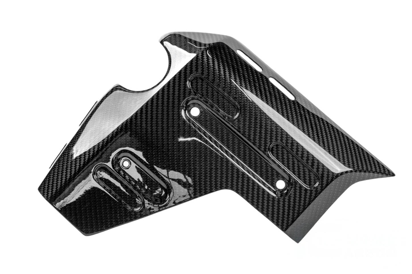 Ilmberger Water Radiator Cover R 1300 GS Adventure - left - carbon - glossy