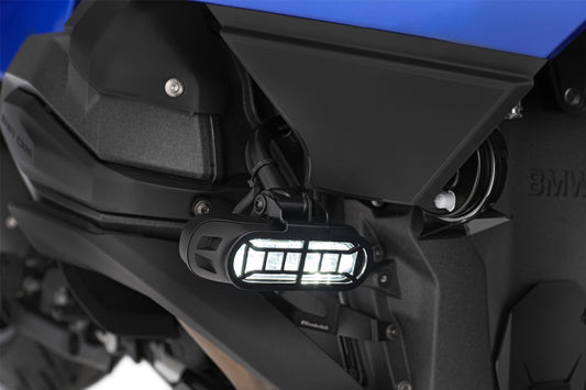 Headlight guard for original LED auxiliary headlights R 1300 RT - black