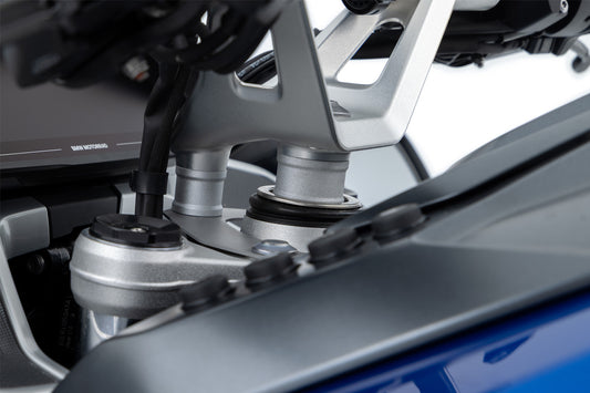 Handlebar Riser ERGO RT - 25mm - silver for Telelever models