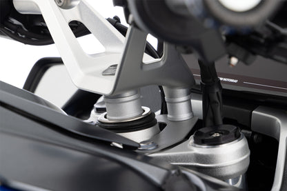 Handlebar Riser ERGO RT - 25mm - silver for Telelever models