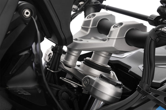 Handlebar Riser ERGO GS - 25mm - silver for Telelever models