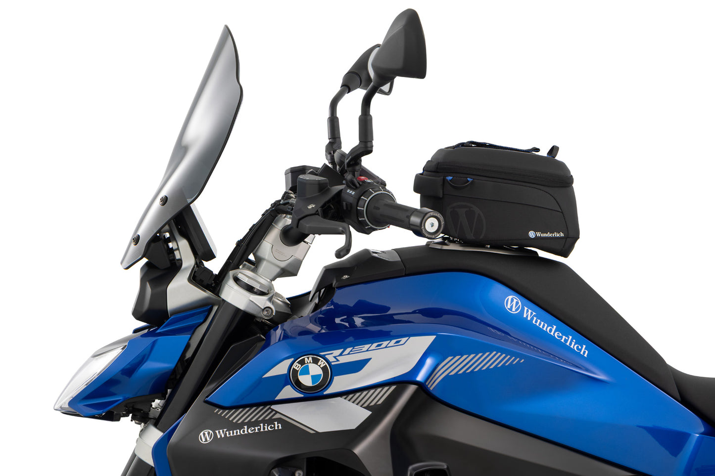 MARATHON windshield R 1300 R - with screen mounting bracket - smoked grey