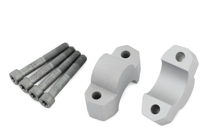 ERGO Handlebar Riser R 1300 R for models without BMW sat nav - 25mm - silver