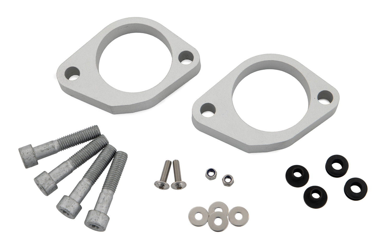 Handlebar Riser ERGO R 1300 RS - 15mm - silver