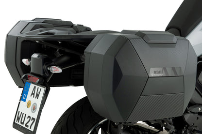 Luggage system X-CASE X30 R 1300 R/RS with BMW luggage mounts - Set - carbon optic