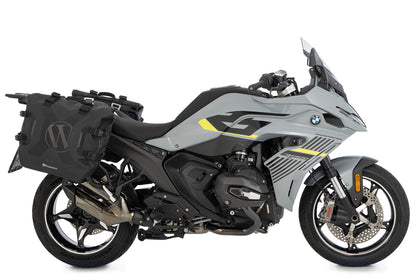 Side Bags with Carrier X Luggage System R1300 R/RS - with BMW luggage Mounts - black