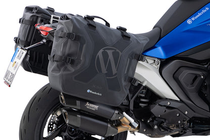 X luggage system side bags with carrier R 1300 R/RS - without BMW luggage Mounts - black