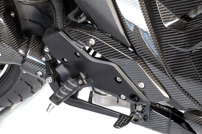 Ilmberger exhaust heat shield BMW R 1300 RS / R - bottom - carbon - glossy