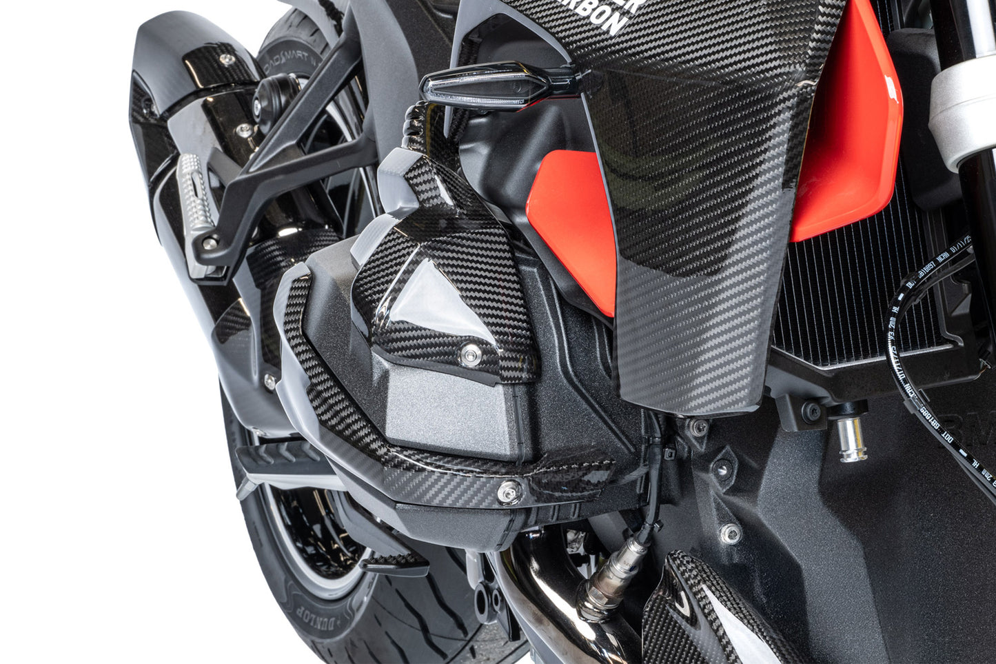 Ilmberger fuel injector cover for BMW R 1300 R / RS - right - carbon - glossy