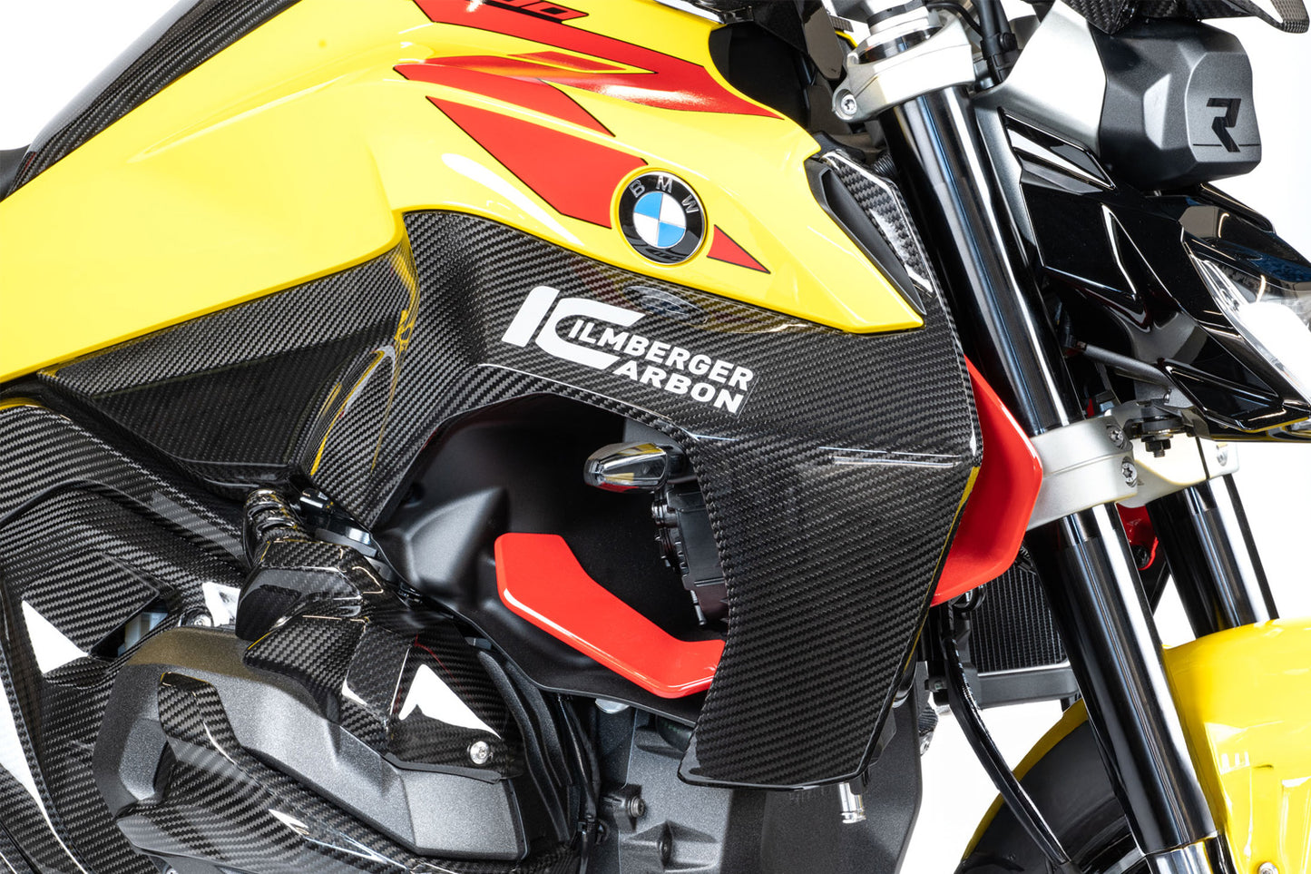 Ilmberger Air Outlet Panel BMW R 1300 R - right - carbon - glossy