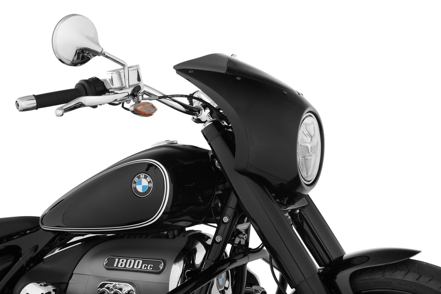 Wunderlich cockpit fairing »Rock ’n‘ Roll« - Blackstorm Metallic
