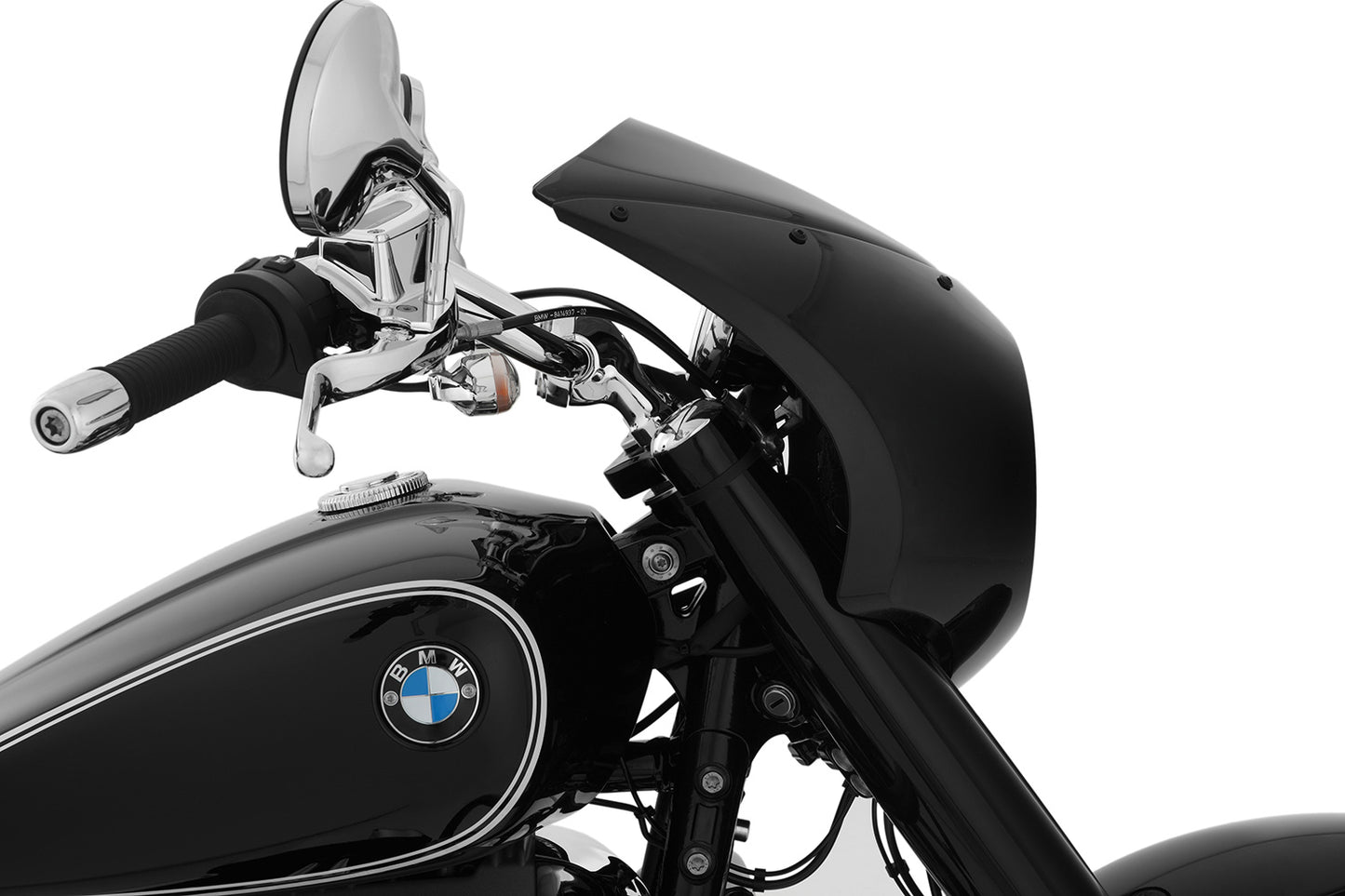 Wunderlich cockpit fairing »Rock ’n‘ Roll« - Blackstorm Metallic