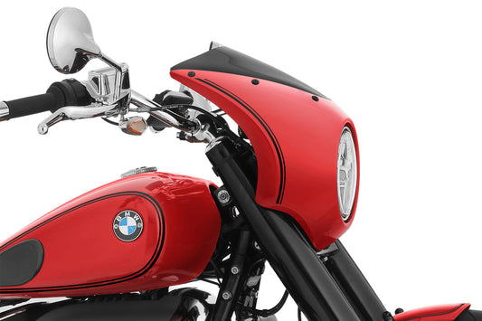 Wunderlich cockpit fairing Rock ’n‘ Roll - marsred metallic - black lined