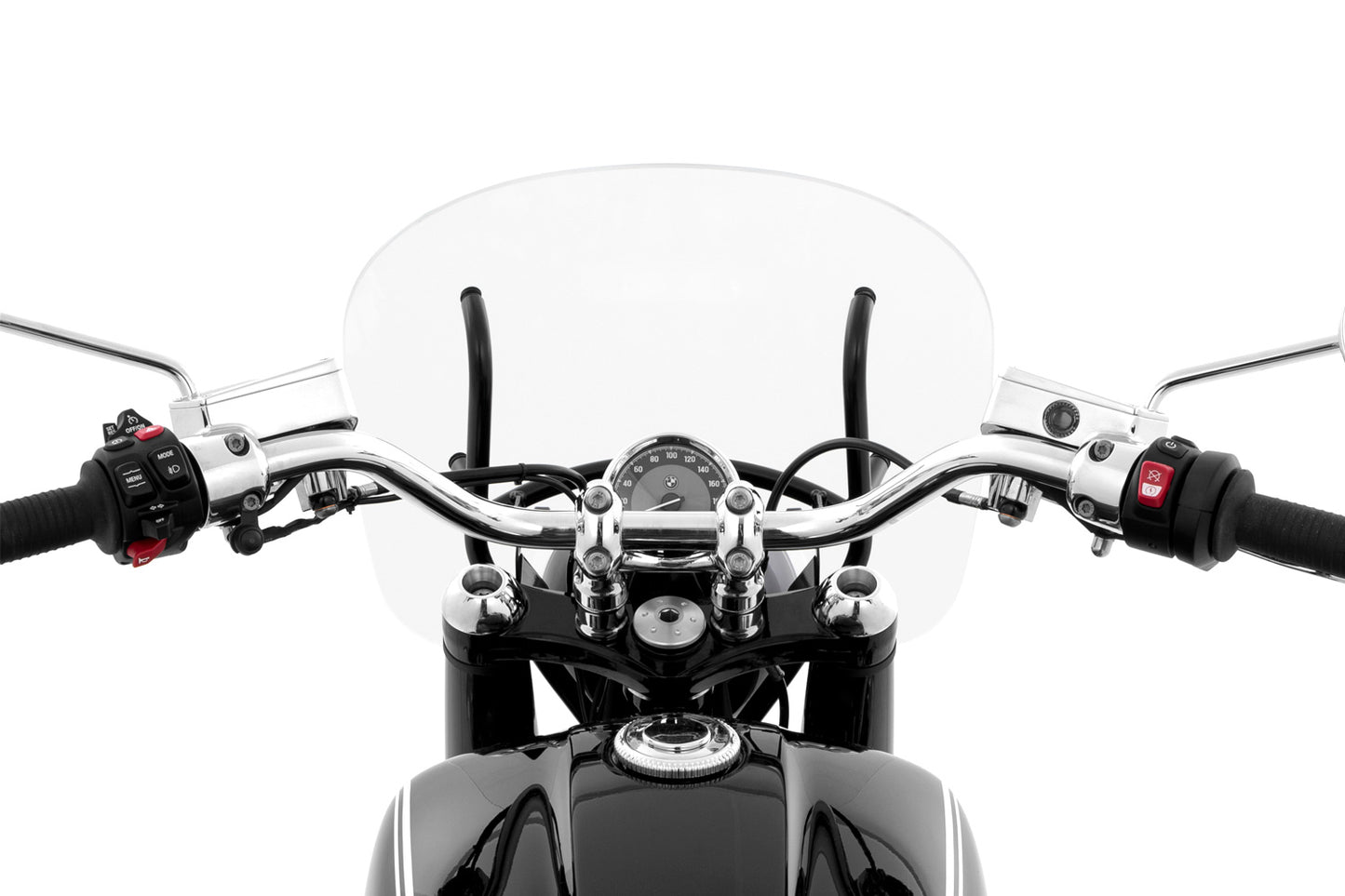 Wunderlich CRUISE windshield - clear - low