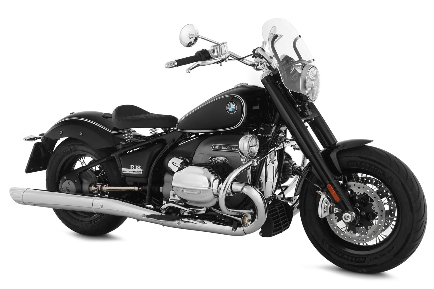Wunderlich CRUISE windshield - clear - low