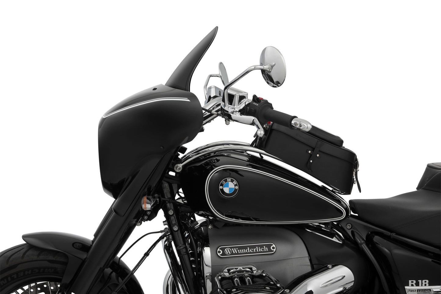 Wunderlich TOURING windshield - smoked grey