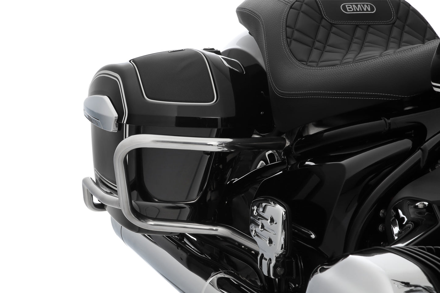 Wunderlich case protection bar - chromed