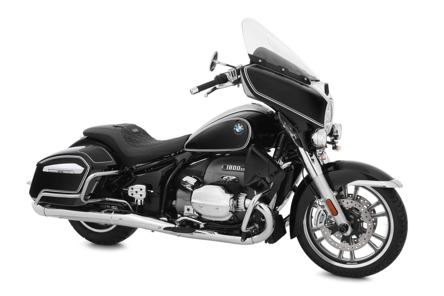 Wunderlich case protection bar - chromed