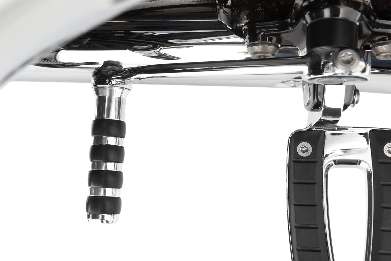 gear-shifter extension for models with footrests - chromed – Wunderlich ...