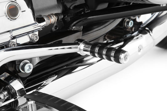 Wunderlich brake lever extension for models with footrests - chromed