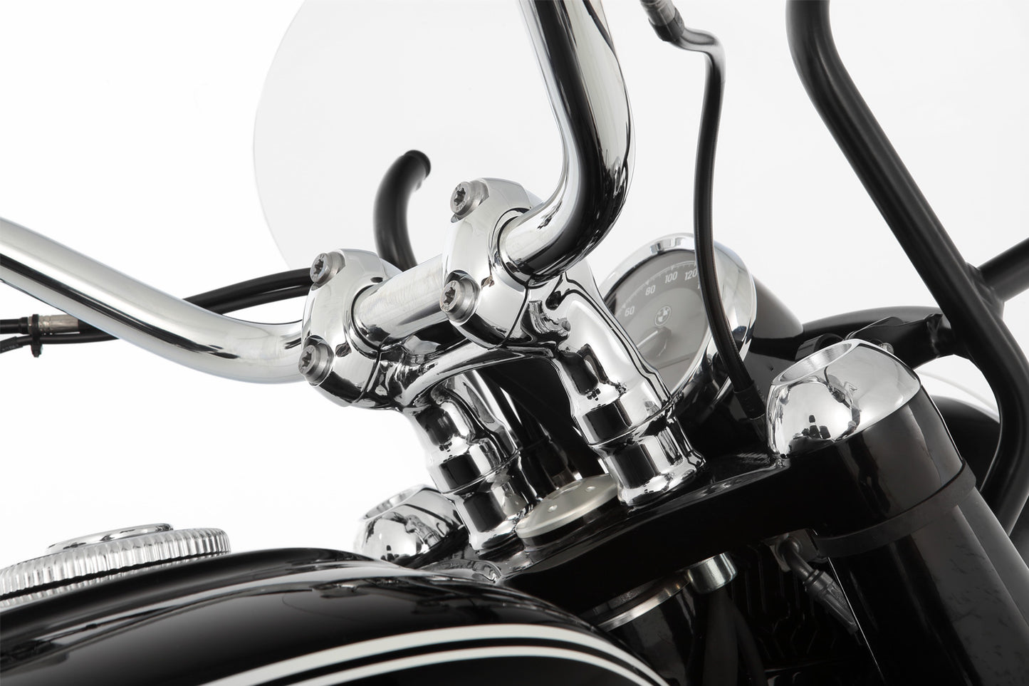 Wunderlich Handlebar Riser »ERGO« - 25mm - chromed