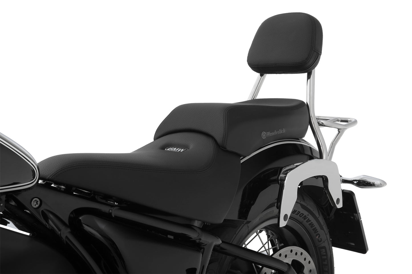 Wunderlich passenger seat AKTIVKOMFORT for original rider seat - black