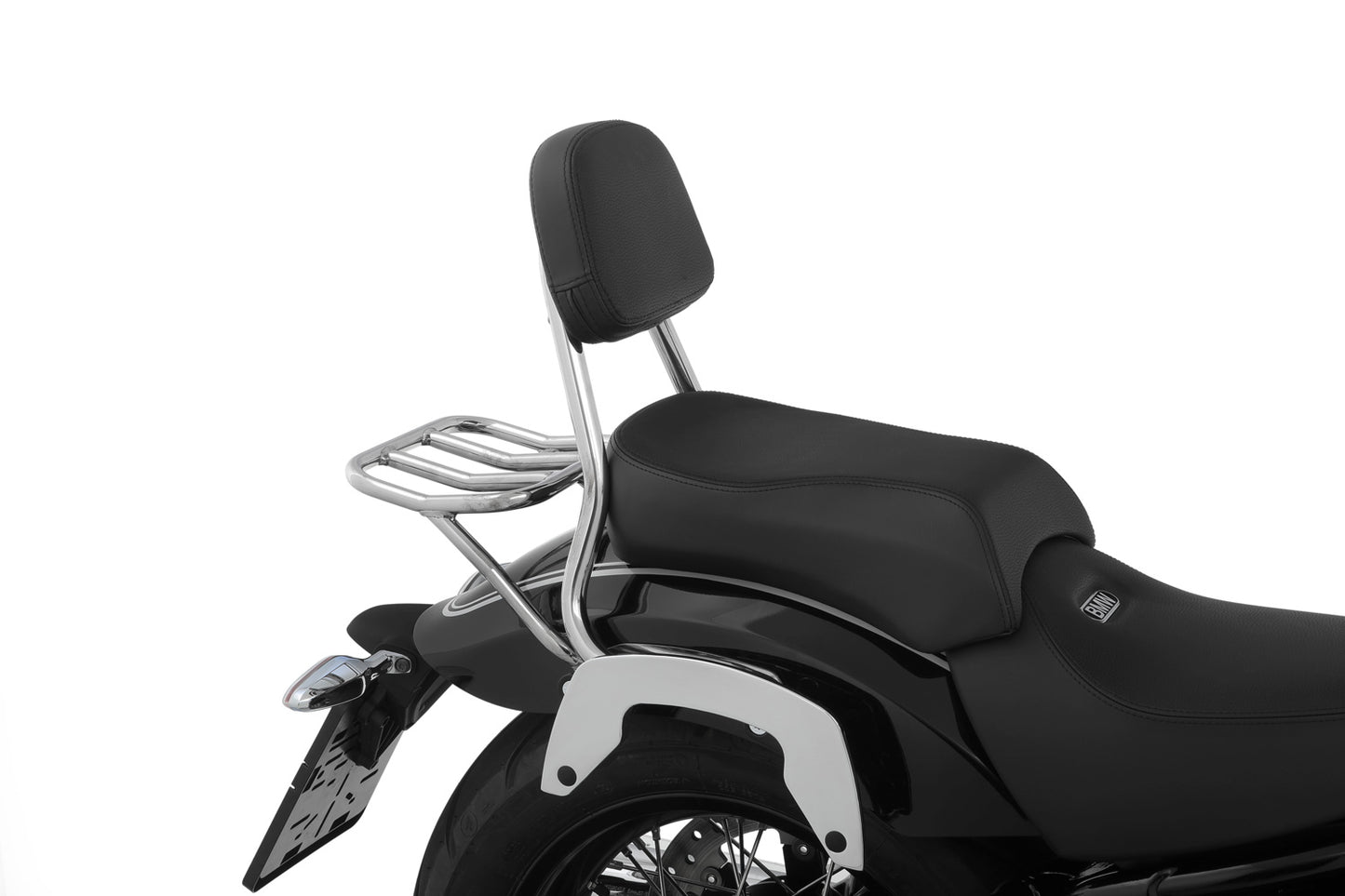 Wunderlich passenger seat AKTIVKOMFORT for original rider seat - black