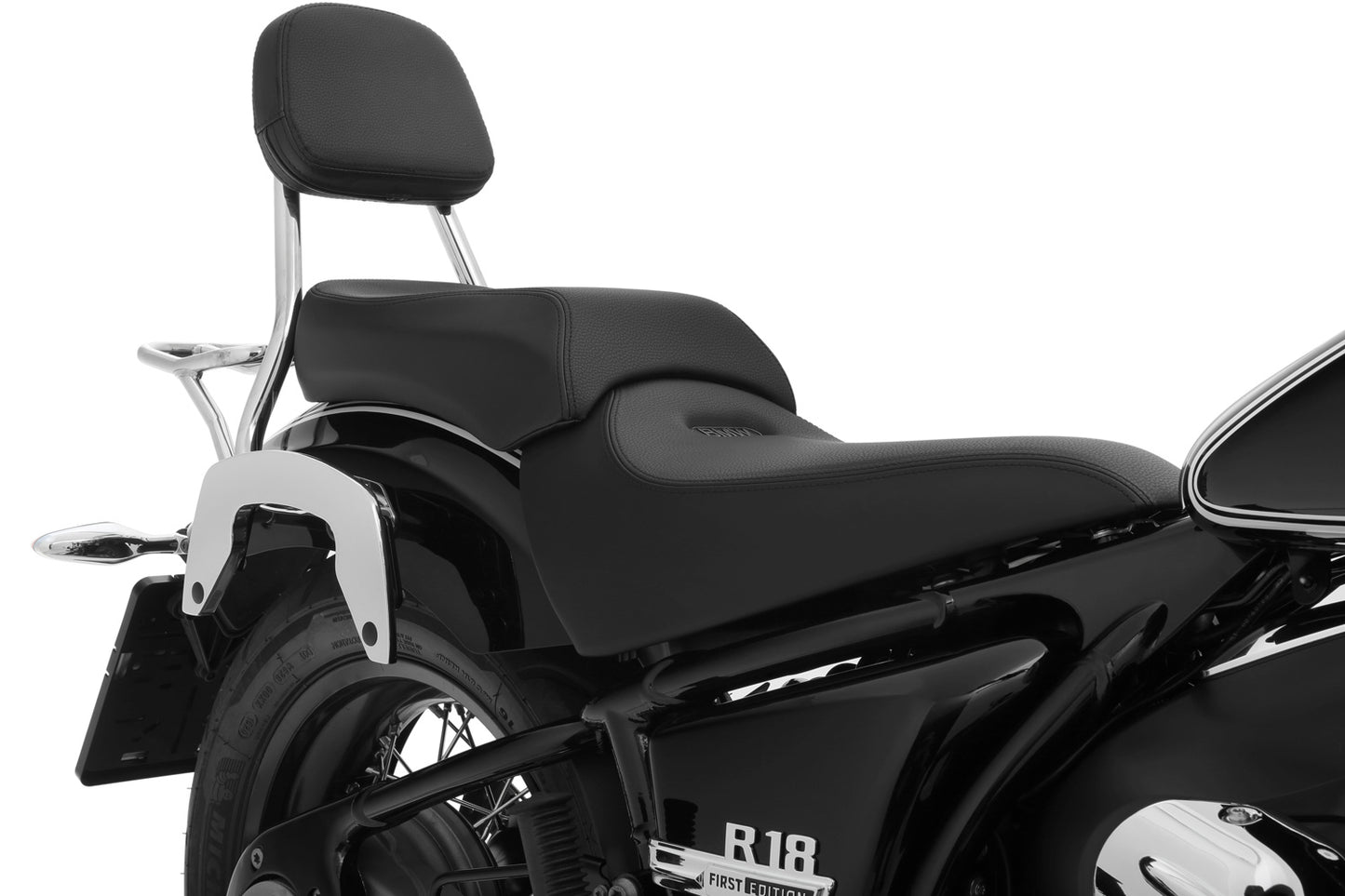 Wunderlich passenger seat AKTIVKOMFORT for original rider seat - black