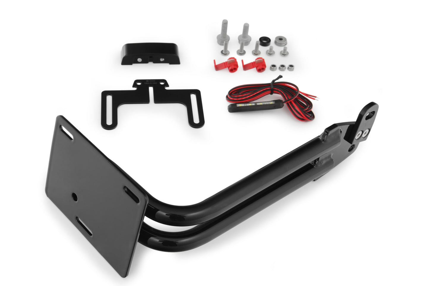 Wunderlich licence plate holder side - black