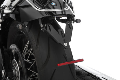 Wunderlich PURE tail conversion with indicator bracket - M8 Indicator screw thread - black