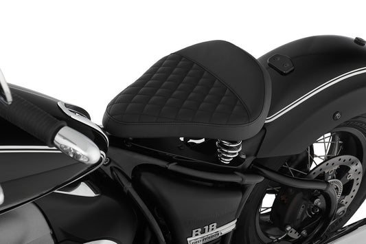 Wunderlich Swinging Saddle RockBob with original tail - black - Genuine leather