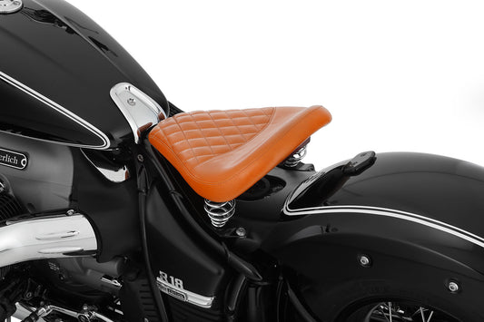 Wunderlich Swinging Saddle RockBob with original tail - brown - Genuine leather